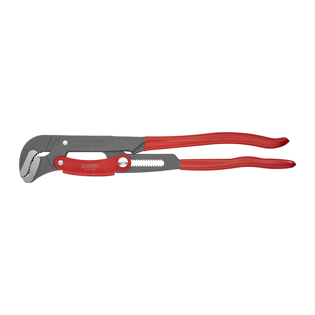 Knipex 83 61 020 - Hasák S-typ s rýchlym nastavením poplastované šedé práškovanie 560 mm