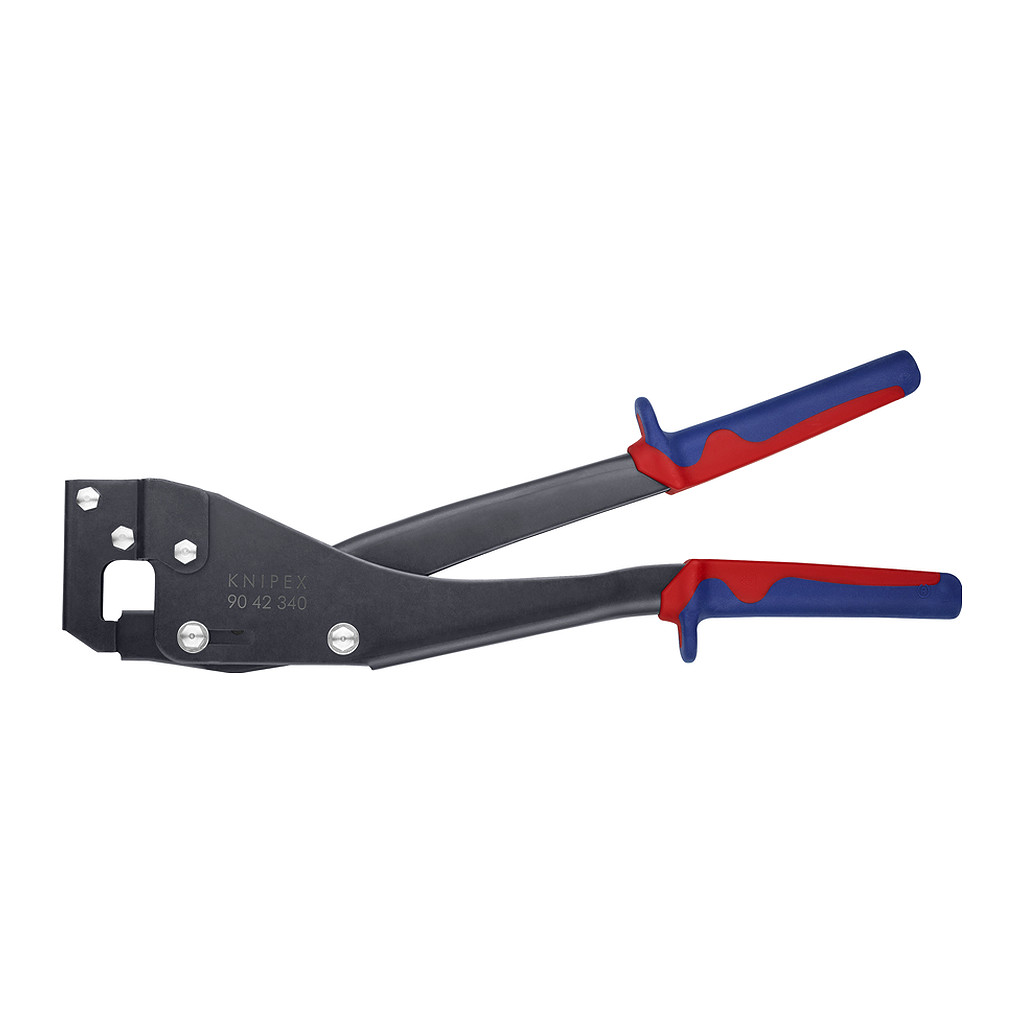 Knipex 90 42 340 - Kliešte na spojovanie profilov s multi-komponentnými úchopmi leštené 340 mm