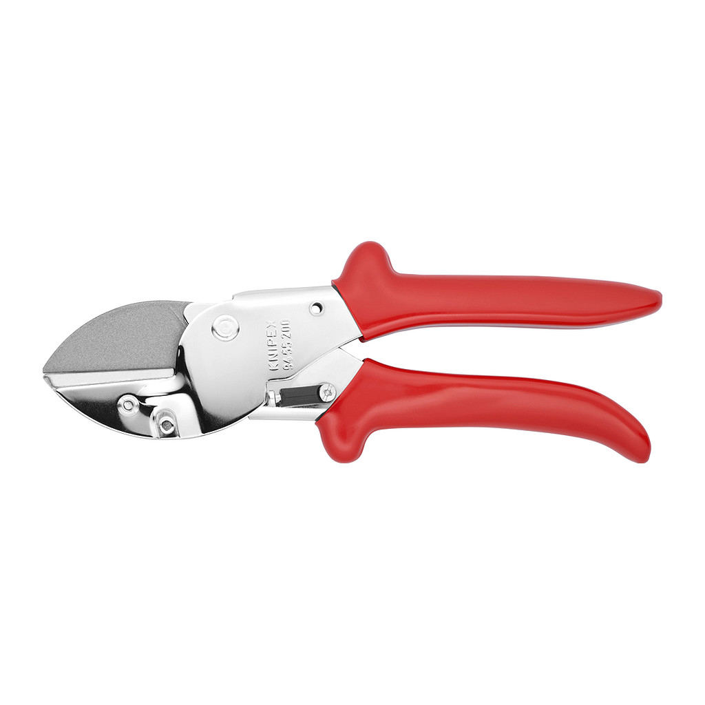 Knipex 94 55 200 - Kovadlinové kliešte s plastovými úchopovými zónami pochrómované 200 mm