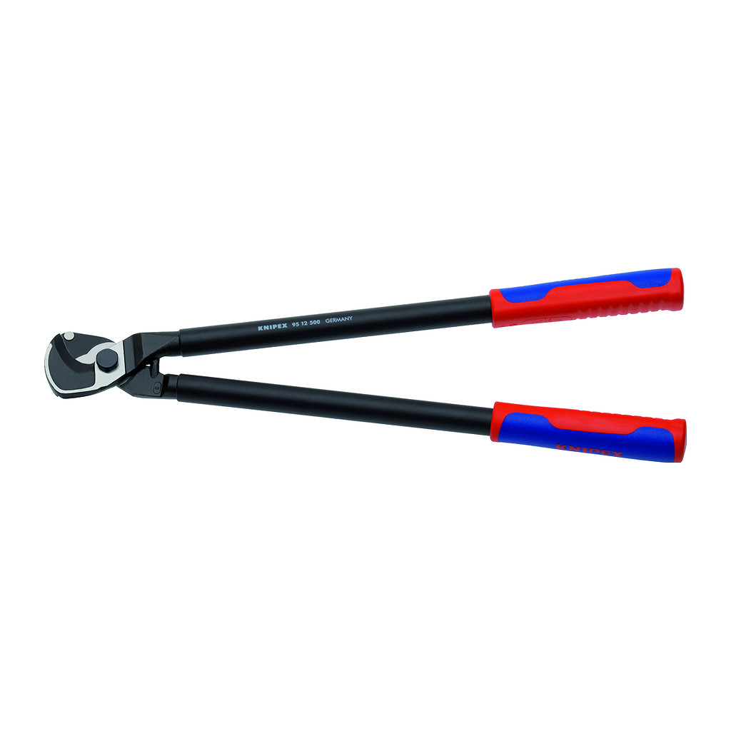 Knipex 95 12 500 - Nožnice na káble s multi-komponentnými úchopmi 500 mm