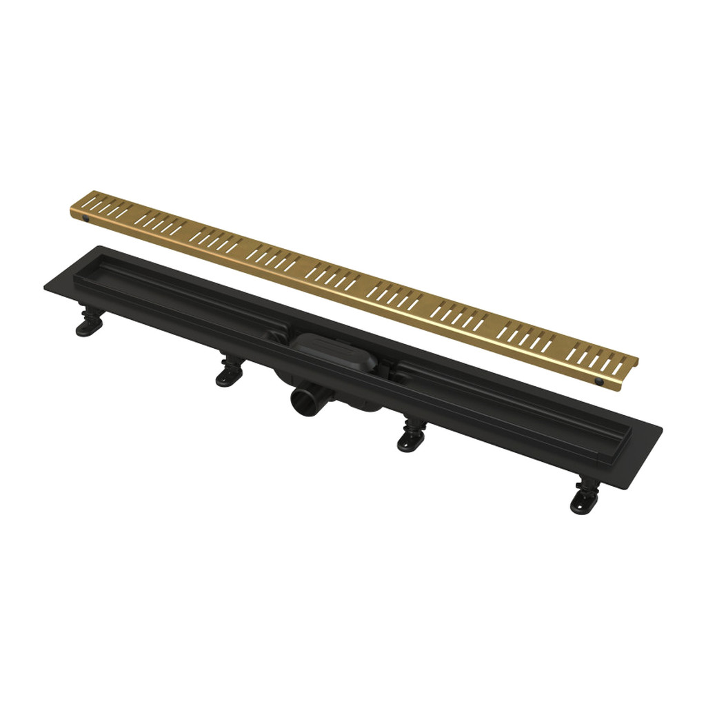 AlcaPlast APZ10BLACK-850BRASS