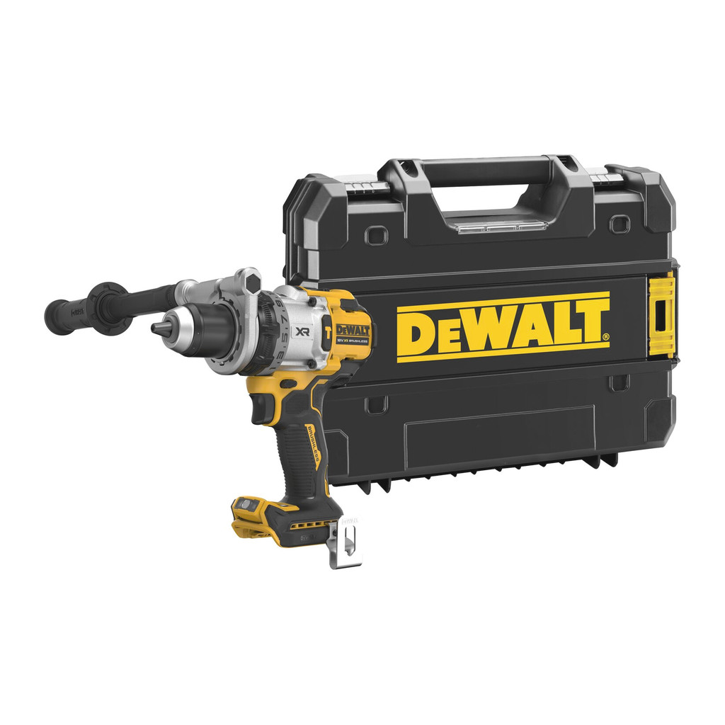 DeWALT DCD1007NT - AKU vŕtačka/skrutkovač s príklepom, 18V XR®, bezuhlíková, bez AKU, v TSTAK™ kufríku