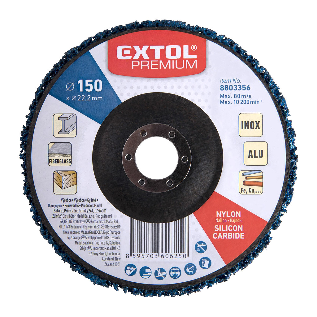 Extol Premium 8803356 - Kotúč brúsny silikón-karbid, Ø150mm