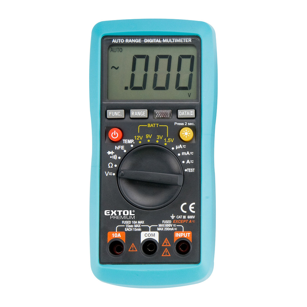 Extol Premium 8831250 - Multimeter digitálny s automatickou voľbou rozsahov