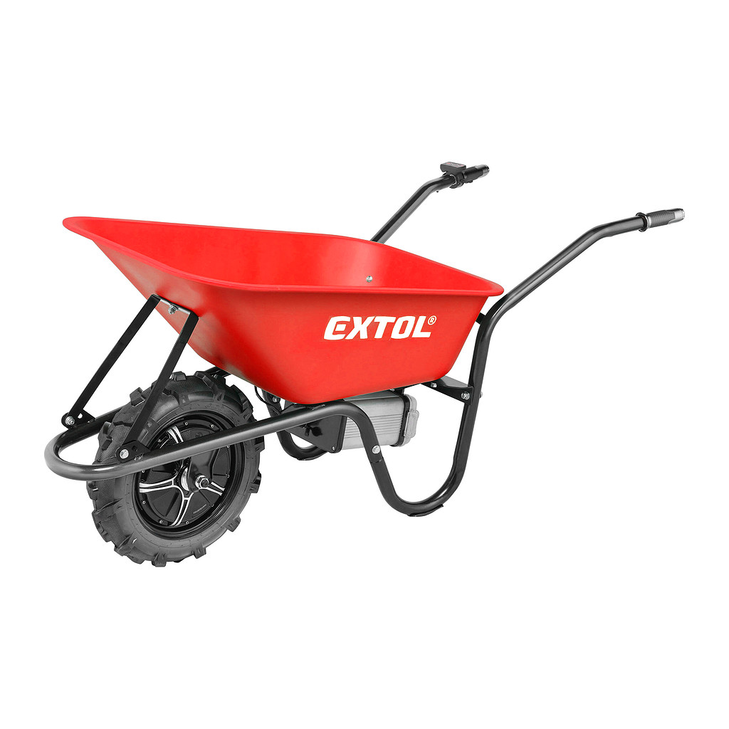 Extol Premium 8891590 - Fúrik na akumulátorový pohon, 80L, max. 150kg, 6km/h, aku 40V/6Ah