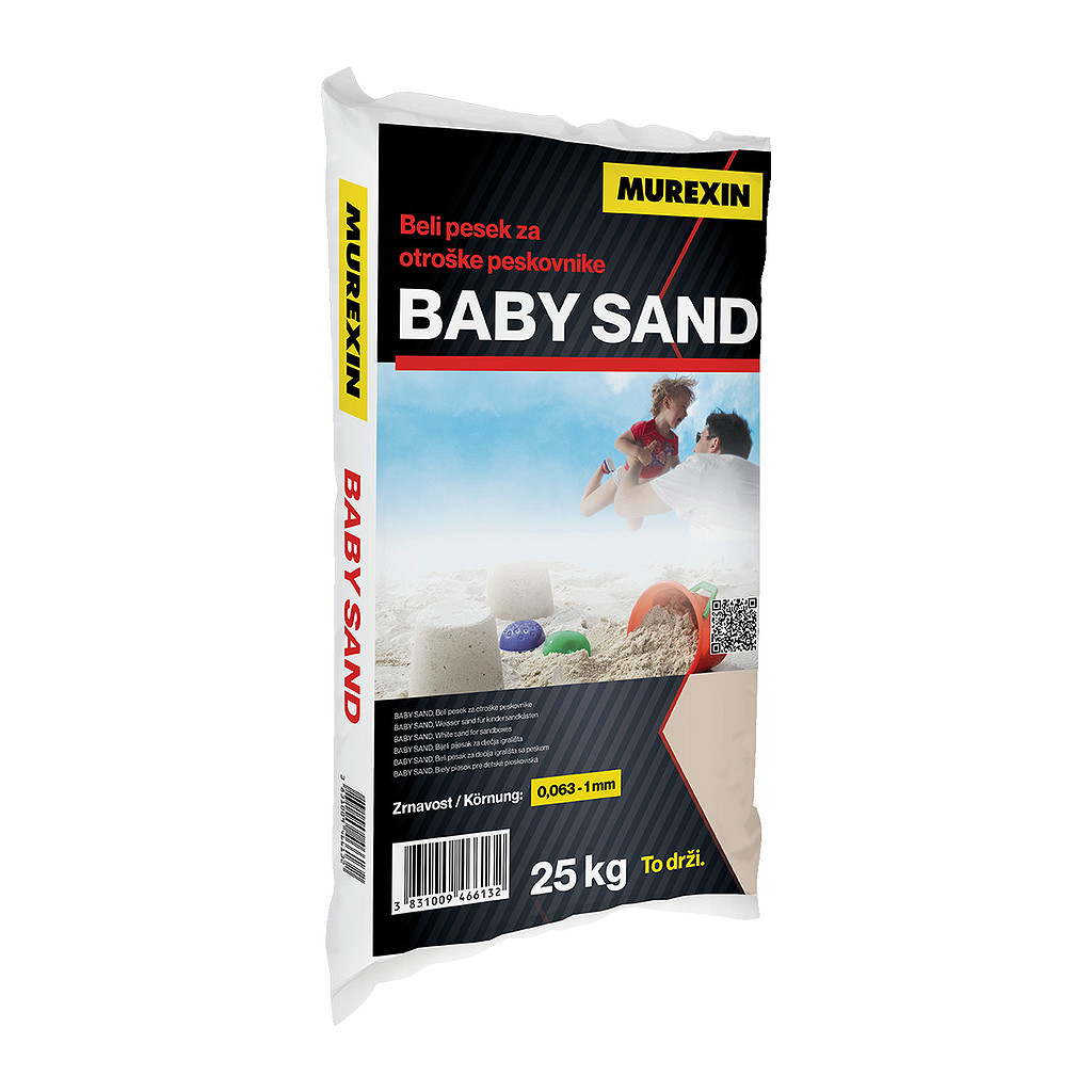 Murexin 6613 - 25 kg Piesok na detské ihriská BABY SAND